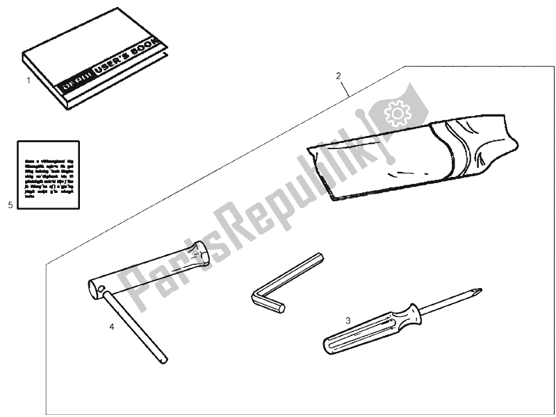 Toutes les pièces pour le Outils Spéciaux du Derbi Senda 50 SM DRD PRO E2 2005