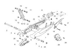 Swing arm - Shock absorber