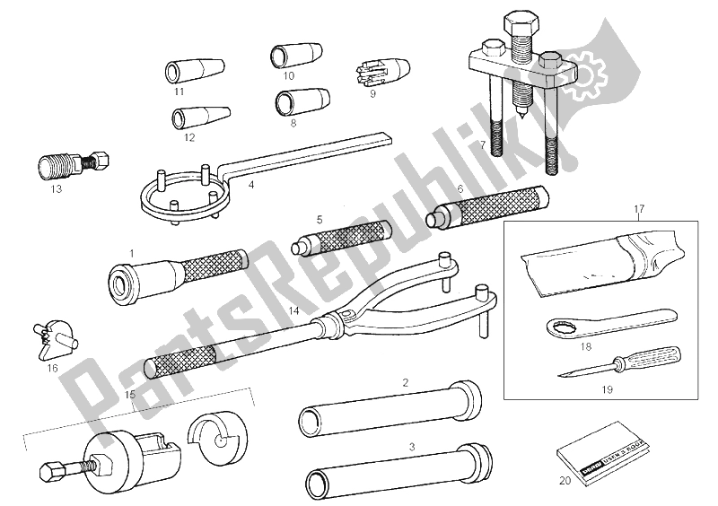 Todas las partes para Accesorios de Derbi Senda 50 SM DRD Racing LTD Edition E2 2 Edicion 2005