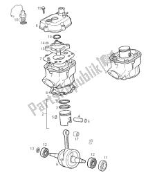 Drive shaft - Cylinder - Piston