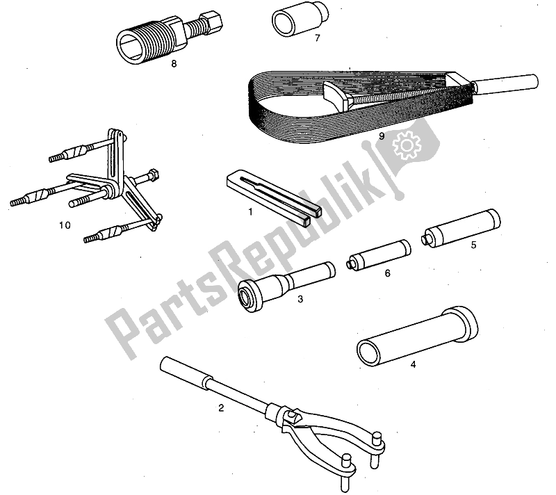 Todas las partes para Accesorios (2) de Derbi Variant Revolution 50 1998