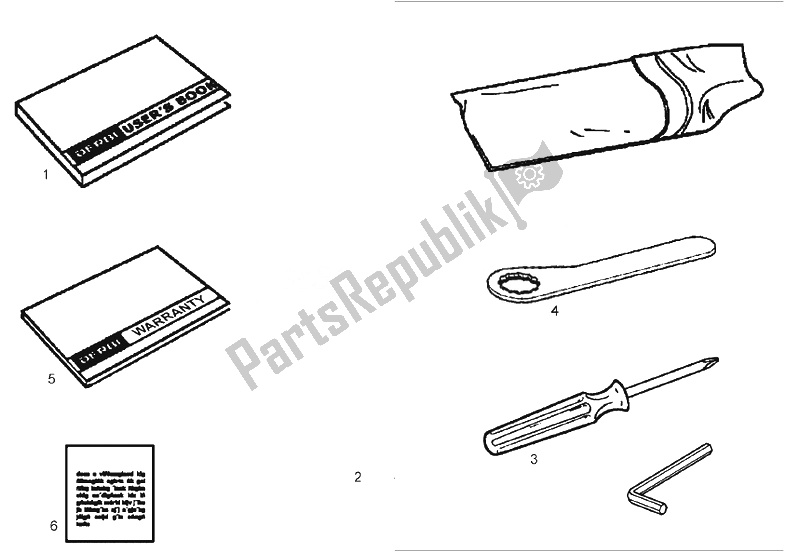 All parts for the Special Tools of the Derbi Senda 50 R X Trem E2 3 VER 2008