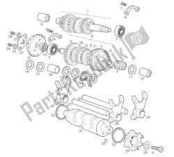 Gearbox RH primary- LH final