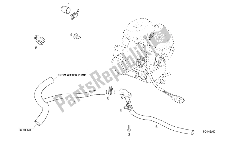 All parts for the Carburettor (3) of the Derbi Rambla 125 CC 250 E3 2 VER 2008