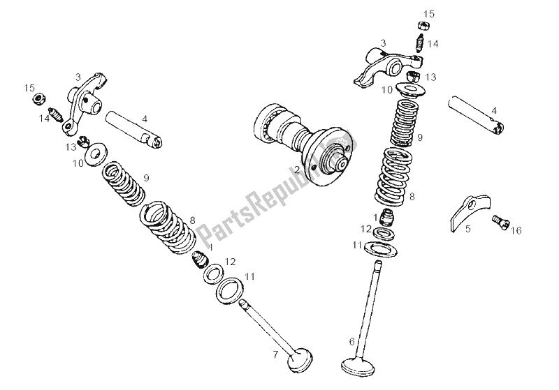 Toutes les pièces pour le Rochet du Derbi Senda 125 SM 4T 2004