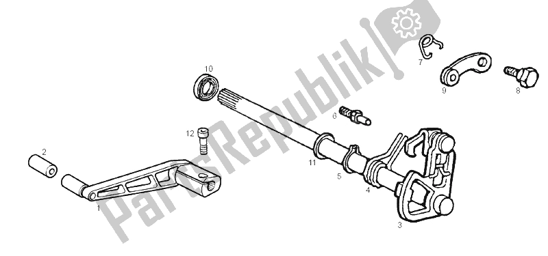 Toutes les pièces pour le Sélecteur du Derbi GPR 50 Nude E2 2A Edicion 2004