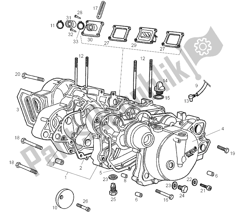 Toutes les pièces pour le Charretiers du Derbi GPR 50 Replica Racing 2003