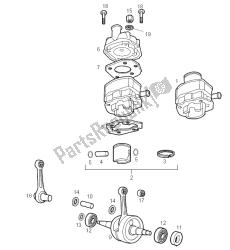 Drive shaft - Cylinder - Piston