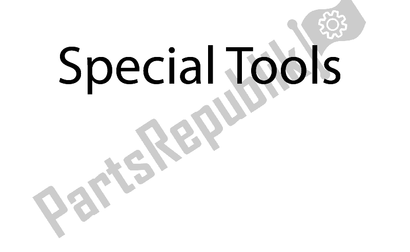 All parts for the Special Tools of the Derbi Terra 125 4T E3 2007