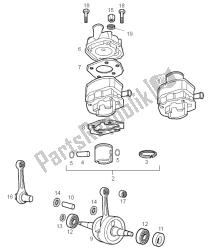 Drive shaft - Cylinder - Piston