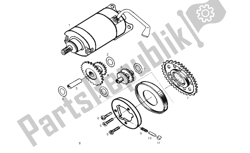 Toutes les pièces pour le Unité D'allumage (2) du Derbi Senda 125 SM Baja 4T E3 2010