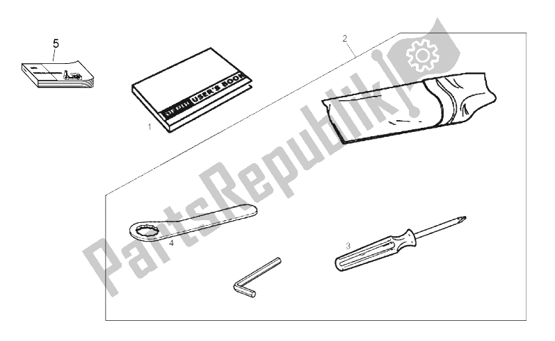 All parts for the Completing Part of the Derbi Senda 50 SM DRD Racing 2T E2 2010