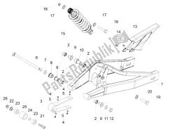 Swing arm - Shock absorber