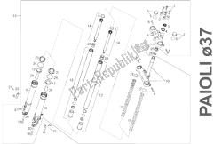 horquilla delantera paioli 37