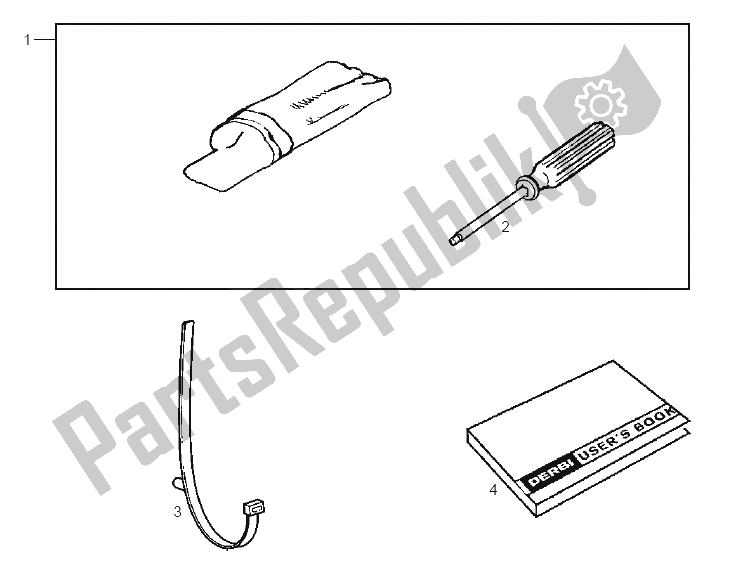 Toutes les pièces pour le Accessoires du Derbi GPR 50 R E2 Replica 2 VER 2008