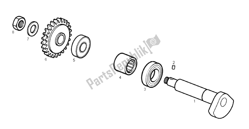 Toutes les pièces pour le Contrepoids du Derbi GPR 50 Racing E2 2 Edicion 2006