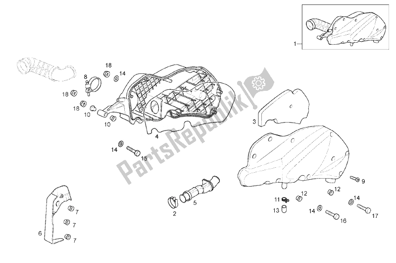 Toutes les pièces pour le Boite D'air du Derbi Rambla 300 E3 2010