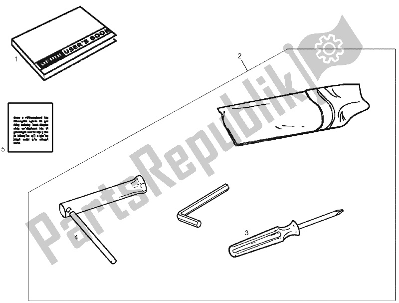 Toutes les pièces pour le Outils Spéciaux du Derbi Senda 50 R DRD PRO E2 2 VER 2005