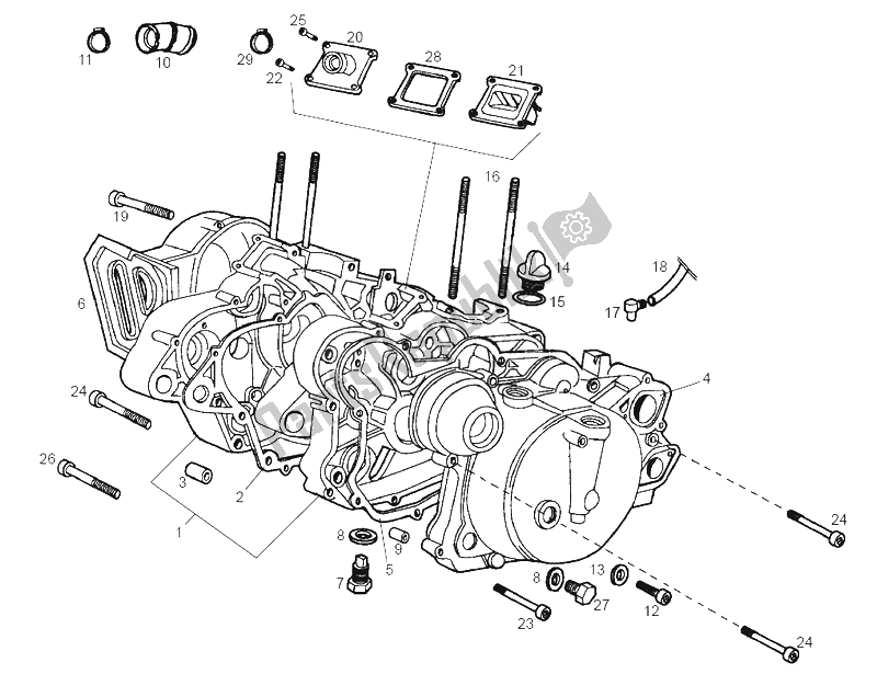 Toutes les pièces pour le Charretiers du Derbi Senda 50 R DRD Racing E2 3A Edicion 2004