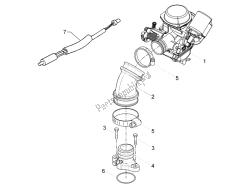 carburateur, montage - koppelingsleiding