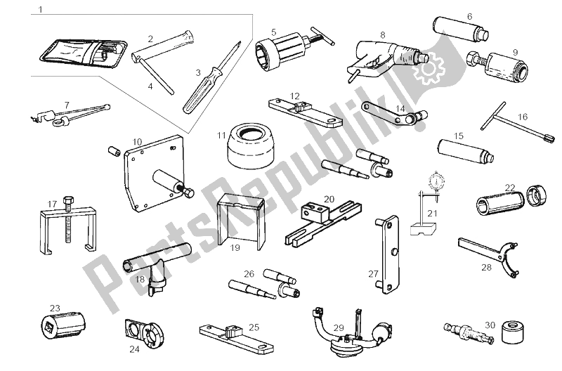 Toutes les pièces pour le Accessoires du Derbi Atlantis City 1A Edicion 50 2003