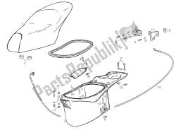 selle - compartiment casque