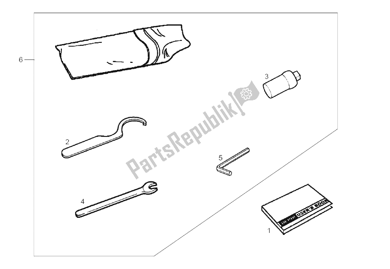 Toutes les pièces pour le Outils Spéciaux du Derbi Boulevard 200 CC E2 2005