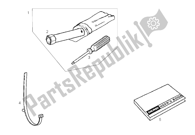 Toutes les pièces pour le Accessoires du Derbi GPR 125 Nude Sport E2 2 Edicion 2004