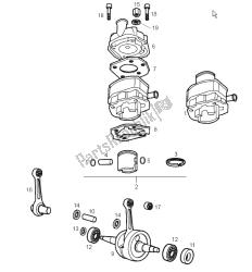 Drive shaft - Cylinder - Piston