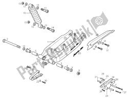 Swing arm - Shock absorber