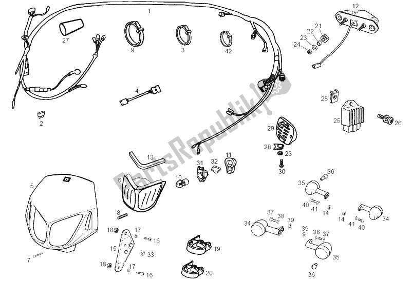 All parts for the Electrical System of the Derbi Senda 50 SM DRD Racing LTD Edition E2 2006