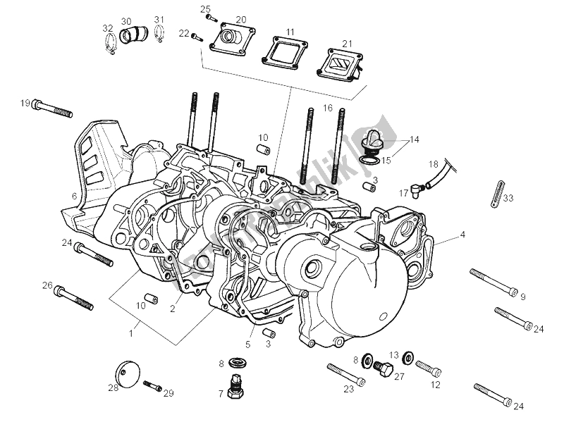 Toutes les pièces pour le Charretiers du Derbi GPR 50 Replica Malossi E2 2 VER 2007