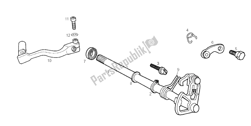 Todas las partes para Selector de Derbi Senda 50 R DRD Racing LTD Edition E2 2 Edicion 2005