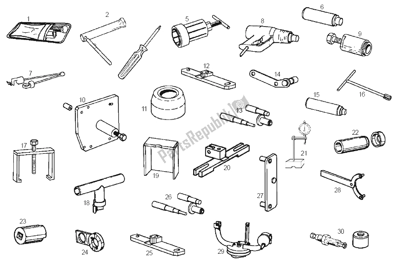 All parts for the Tables of the Derbi GP1 2A Edicion 50 2002
