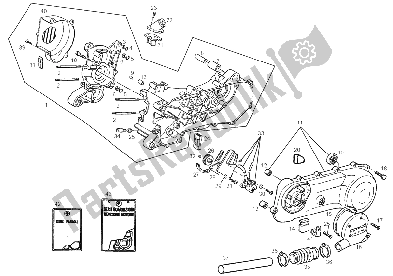 Todas las partes para Bomba De Aceite de Derbi GP Series 02 Export 50 2001