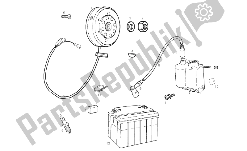 Todas las partes para Unidad De Encendido de Derbi Senda 50 R X Race 2T E2 2010