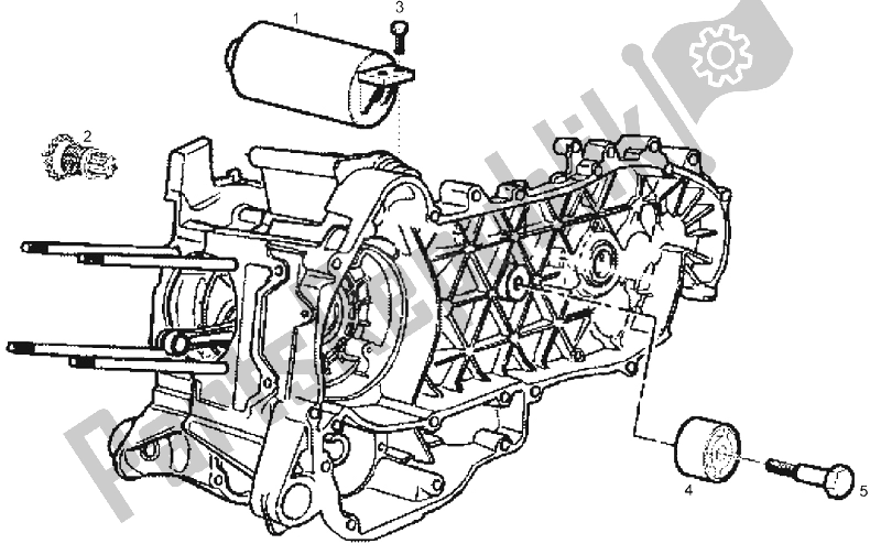 Toutes les pièces pour le Ensemble De Démarrage du Derbi GP1 250 CC E2 3 VER 2006