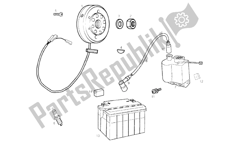 Toutes les pièces pour le Unité D'allumage du Derbi Senda 50 R DRD X Treme 2T E2 2010