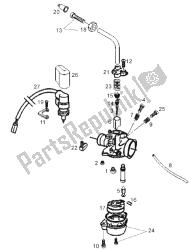 carburateur - composants