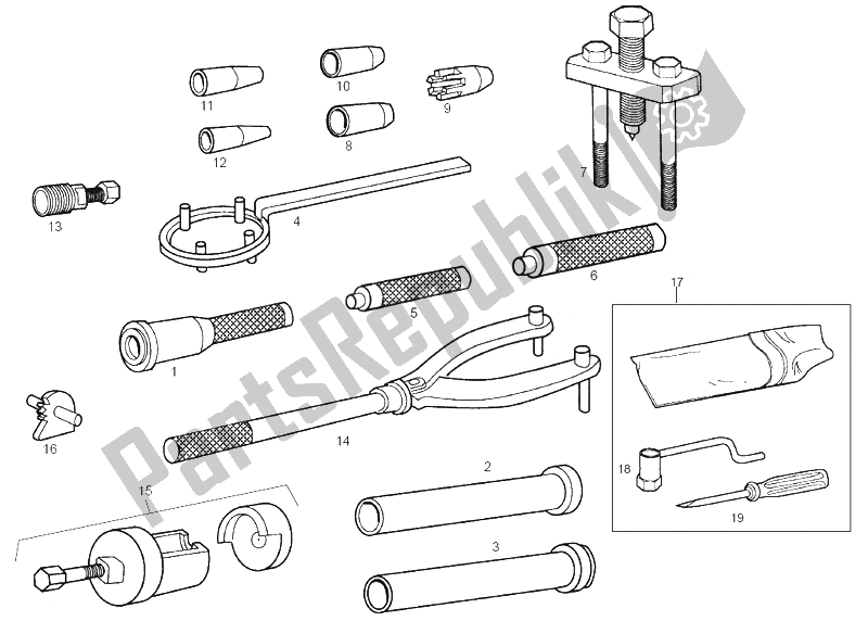 Todas as partes de Acessórios do Derbi Senda 50 R X Trem 2A Edicion 2003