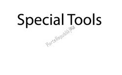 Special tools