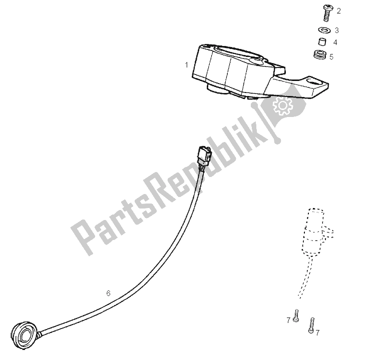 All parts for the Instruments of the Derbi Senda 50 SM DRD Racing LTD Edition E2 2007