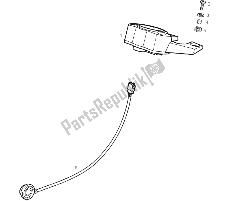 All parts for the Instruments of the Derbi Senda 50 SM DRD Racing E2 3A Edicion 2004