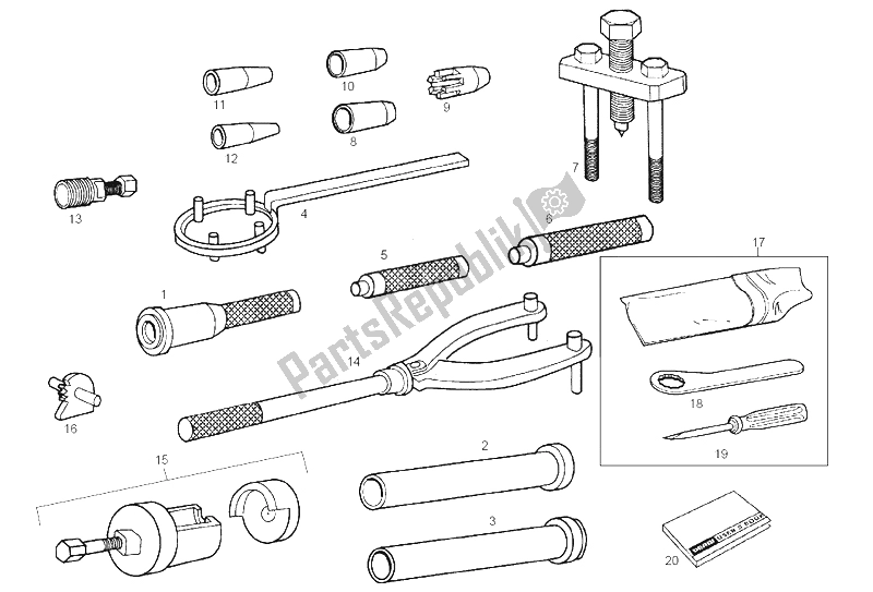 All parts for the Accessories of the Derbi Senda 50 R DRD Racing LTD Edition E2 2 Edicion 2005