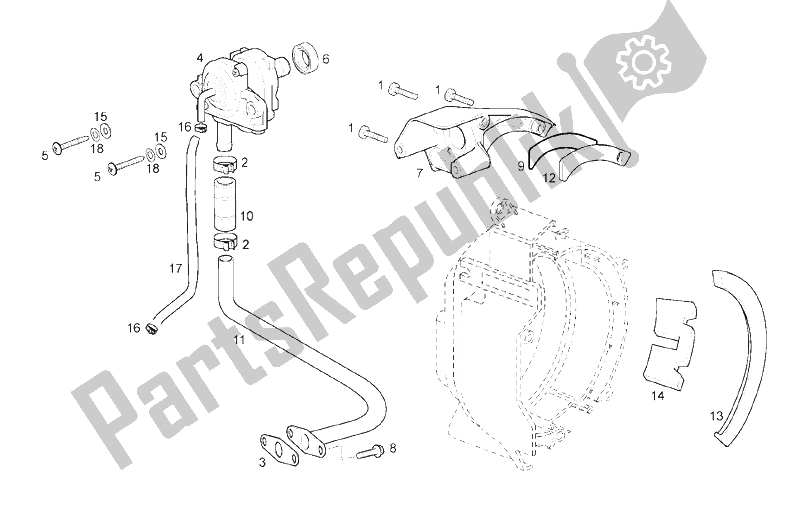 Todas las partes para Aire Secundario de Derbi Rambla 125 CC 250 E3 2007