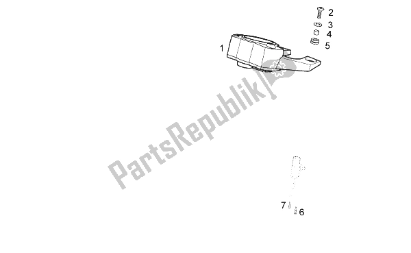 All parts for the Dashboard of the Derbi Senda 50 SM DRD Racing 2T E2 2010