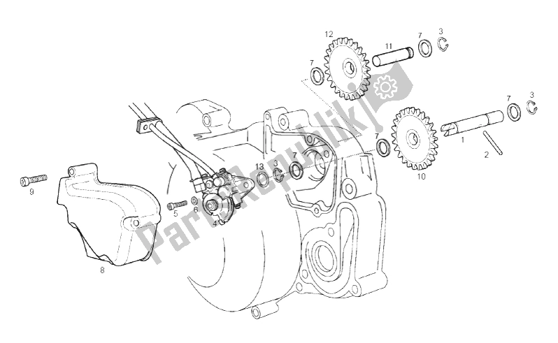 Toutes les pièces pour le La Pompe à Huile du Derbi Senda SM DRD X Treme 50 2T E2 2014