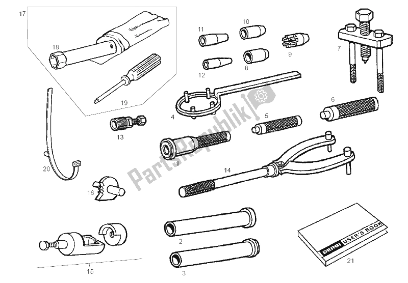 Toutes les pièces pour le Accessoires du Derbi GPR 50 Nude E2 2A Edicion 2004