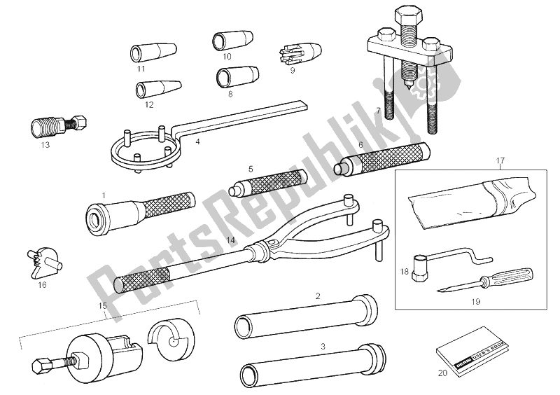 All parts for the Accessories of the Derbi Senda 50 R Black Devil 2A Edicion 2003