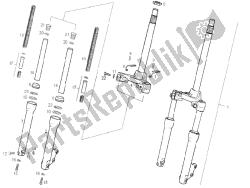 fourche / tube de direction - palier de direction